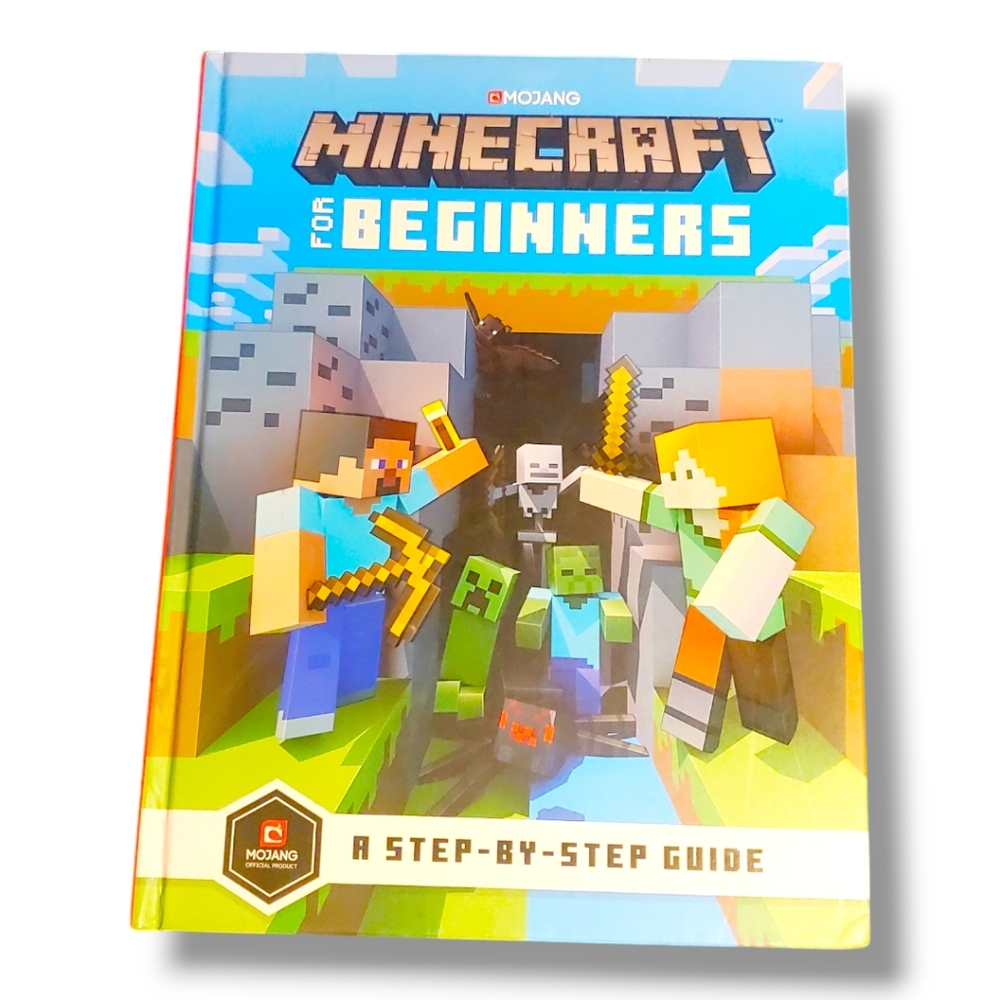 Like New Minecraft for Beginners A Step-by-Step Survival Guide Hardcover Book